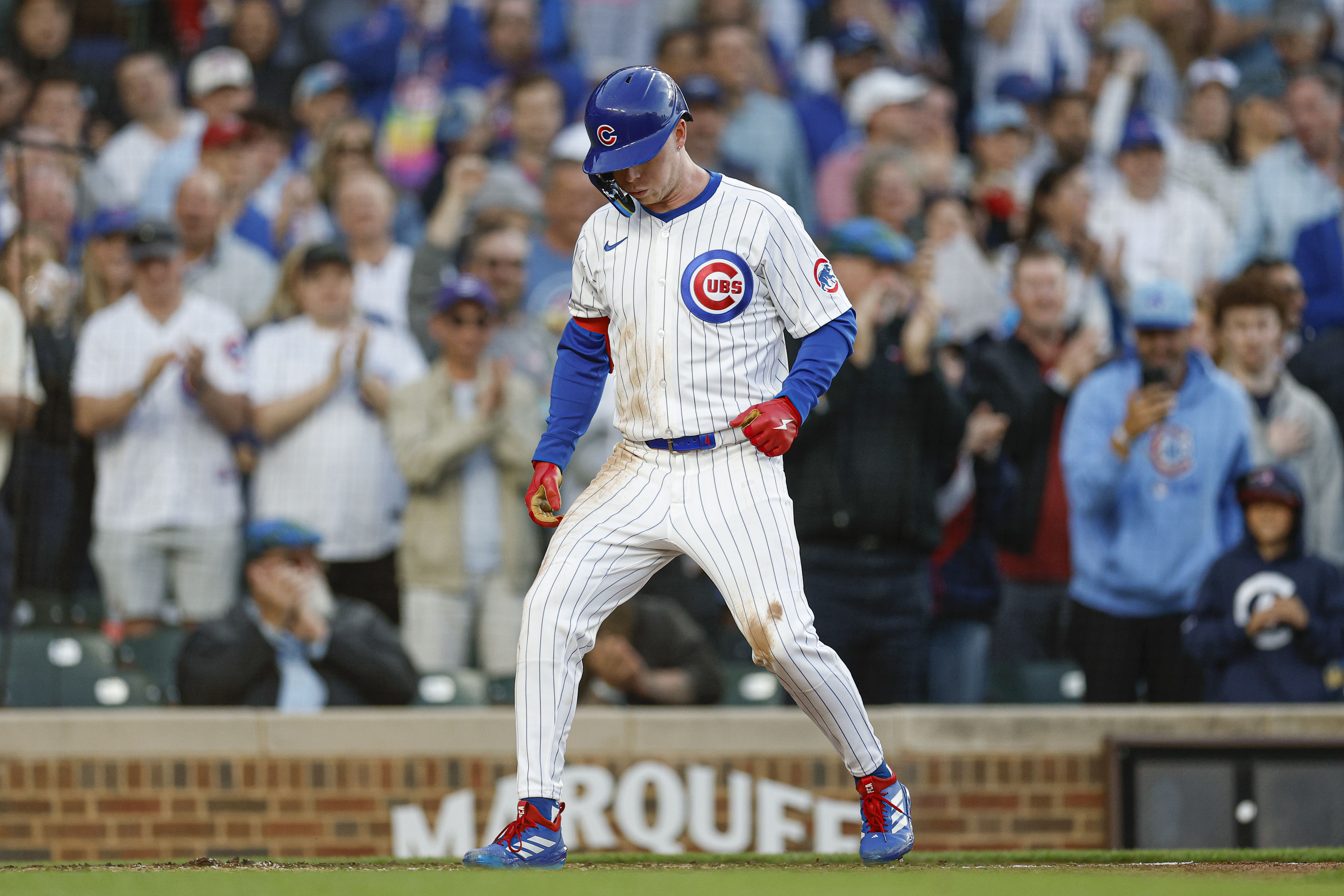 Pete Crow-Armstrong might go yard tonight - Source: Imagn